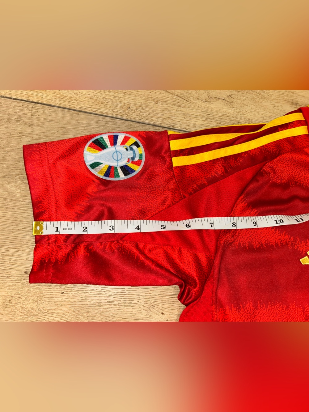 Lamine Yamal Spain Soccer Football Jersey Adidas Size 28 Youth Small Slim Fit - Picture 11 of 14